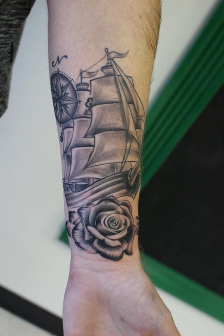 Tanner Vendal - Nautical Forearm Piece